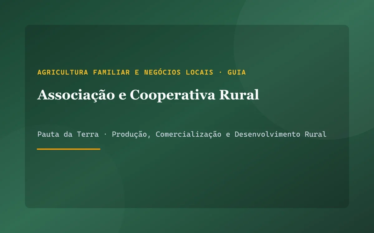 Reunião de agricultores familiares em assembleia de cooperativa rural