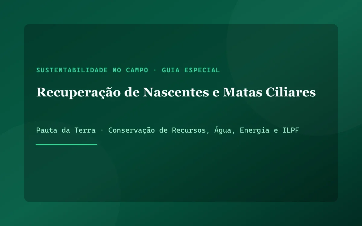 Nascente rural límpida recuperada cercada por vegetação nativa exuberante protegendo o afloramento de água