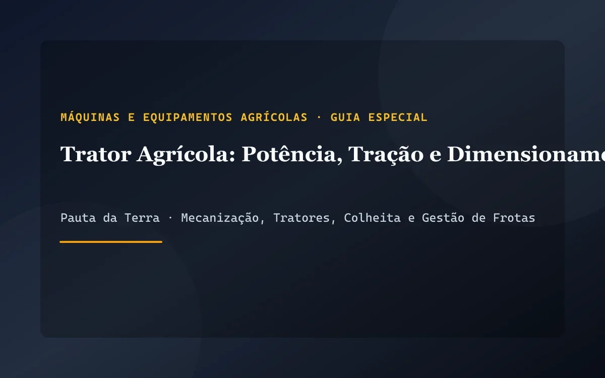 Trator agrícola moderno com tração dianteira auxiliar tracionando distribuidor de corretivos em lavoura aberta